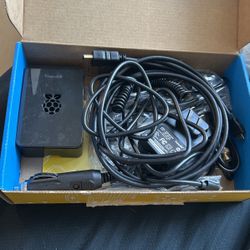 Raspberry Pi With Cables - 4gb Ram