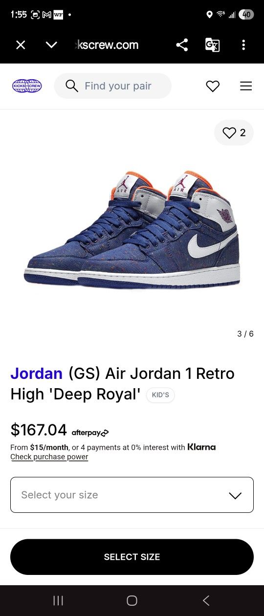 Jordan 1 Retro High
