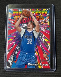 Topps Cooper Flagg Dallas Mavericks Rookie Insert Power Players Card PP-16