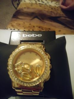 bebe watch in fair condition