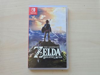 Nintendo Switch Game  - The Legend of Zelda Breath Of The Wild