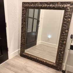 MAKE OFFER 4'x5' Antique Wall Mirror 