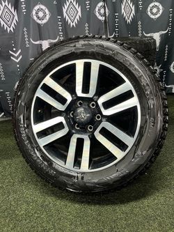 Toyota 4Runner 6 Lug 20 Inch OEM Wheels and Tires