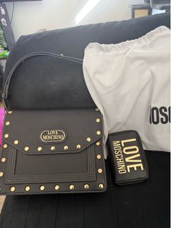 Love Moschino bag and wallet