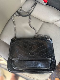 YSl leather handbag