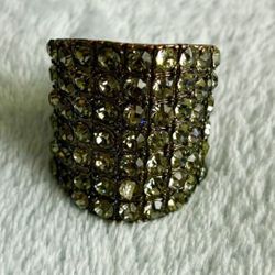 Dark Amethyst Stone Ring 