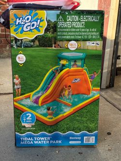 Water slide barley new.