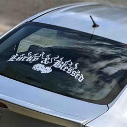 Windshield Banner Decal Sticker JDM Anti Social Decal