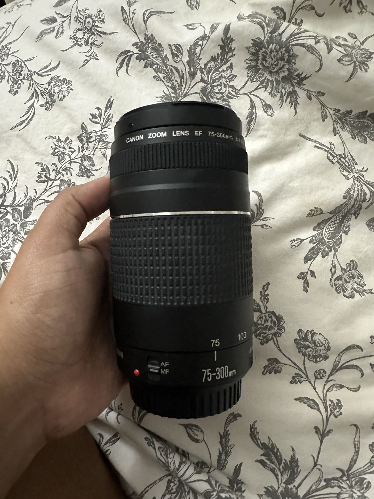 III EF75-300mm Canon F4-5.6 EF CANON 75-300mm 公式通販 Lens USM