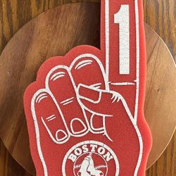 **VINTAGE** Boston Red Sox Foam Finger - MLB - Red - **EUC**