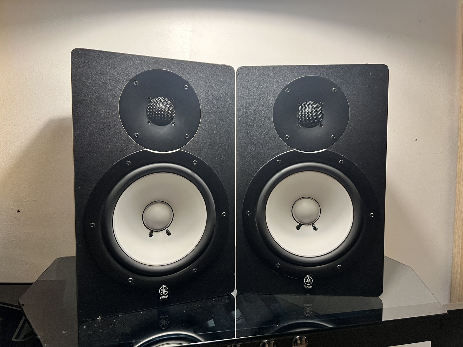 Hs8 Back Yamaha HS8 Studio Monitors (Pair) - Great – Pro-Level Sound for Sale in ...