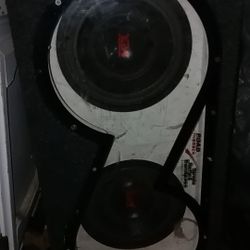 2 10" Speakers In Box