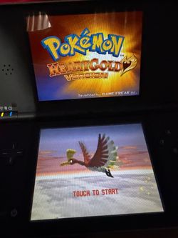 Nintendo Ds XL + Pokemon HeartGold