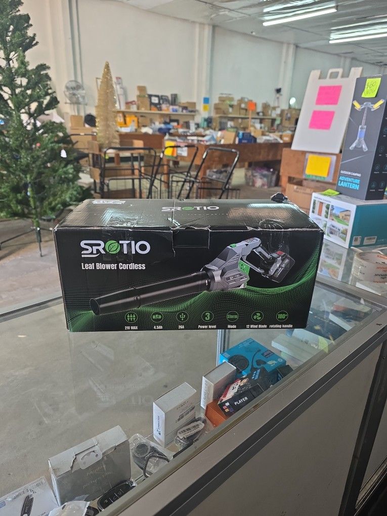 SROTIO Leaf Blower Cordless