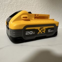 Dewalt 20v XR PowerStack 5ah Battery (new)