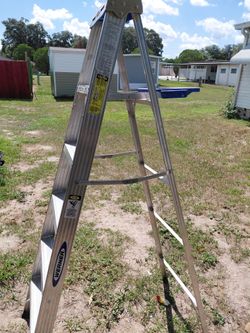 Werner 6ft aluminum slep ladder
