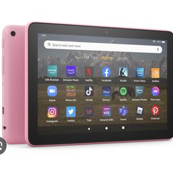 Pink Amazon Fire Tablet
