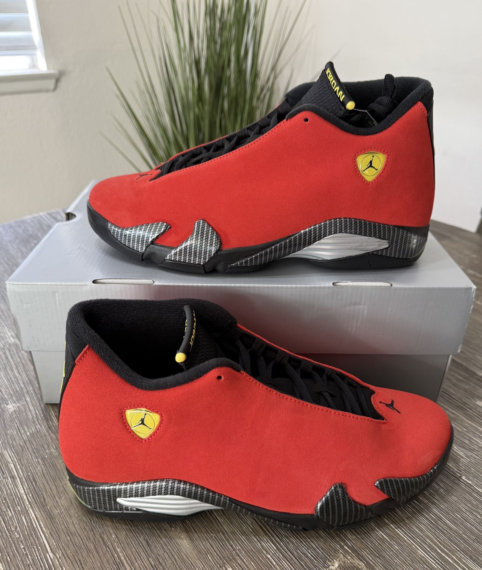 Size 12 - Air Jordan 14 Retro 2025 Ferrari