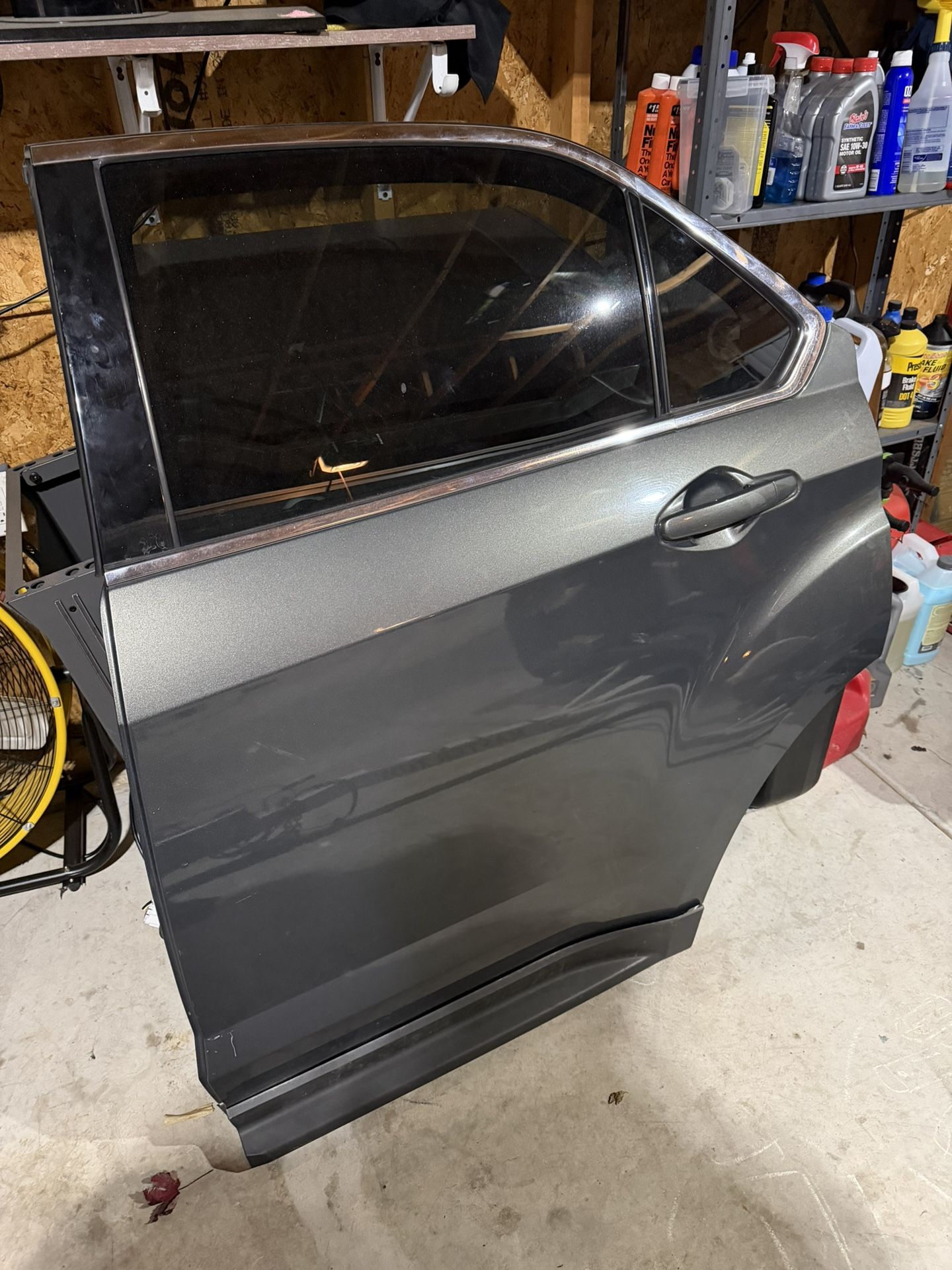 2010, 2011, 2012, 2013, 2014, 2015 Chevrolet Equinox Grey Driver Side Rear Door