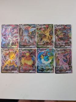 Pokemon Cards - Eevee evolutions