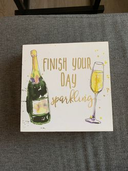 Small Champagne Wall Decor