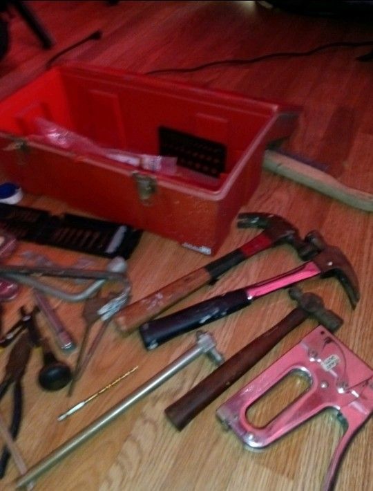 Tools Including Box Of Course