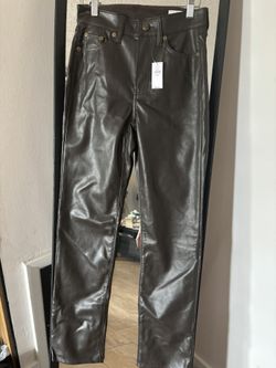 GAP Vegan leather pants