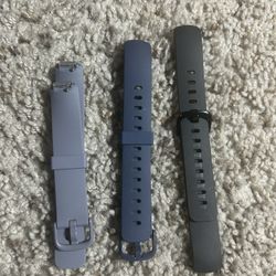 3 Pack Silicone Bands Compatible with Fitbit Inspire 2 Bands for Women Men