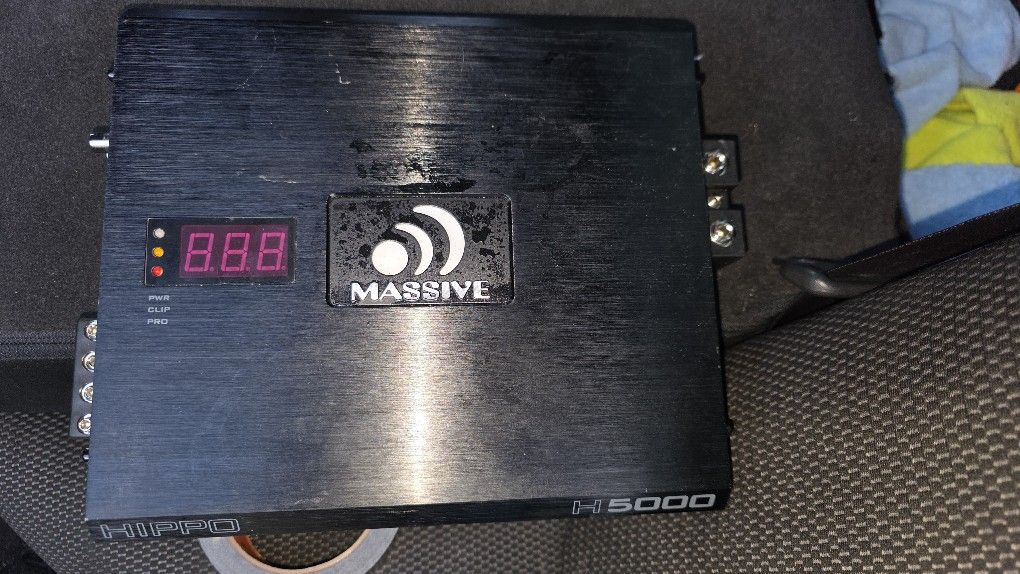 Massive H5000 Car Sub Amp 5,500RMS!!!๐ฌ๐ฌ๐ฎ๐ฎ๐ฑ๐ฑ