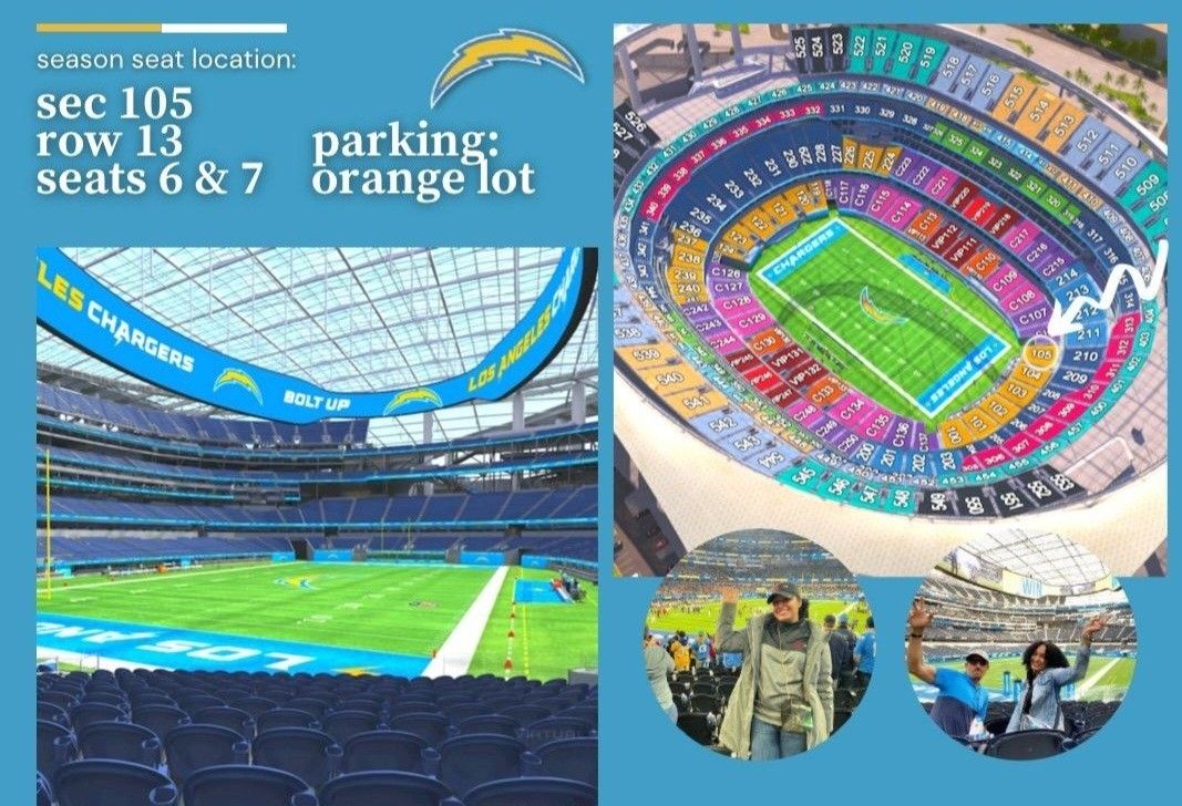 Chargers vs. Raiders $650 for 2 Tickets