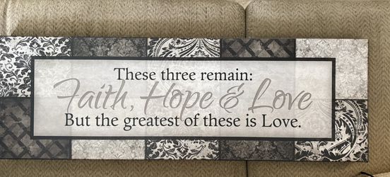 Canvas Home Decor Frame