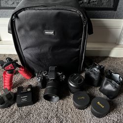 Like NEW G85 4K Panasonic Limux With Lenses, Bag, And Accessories 