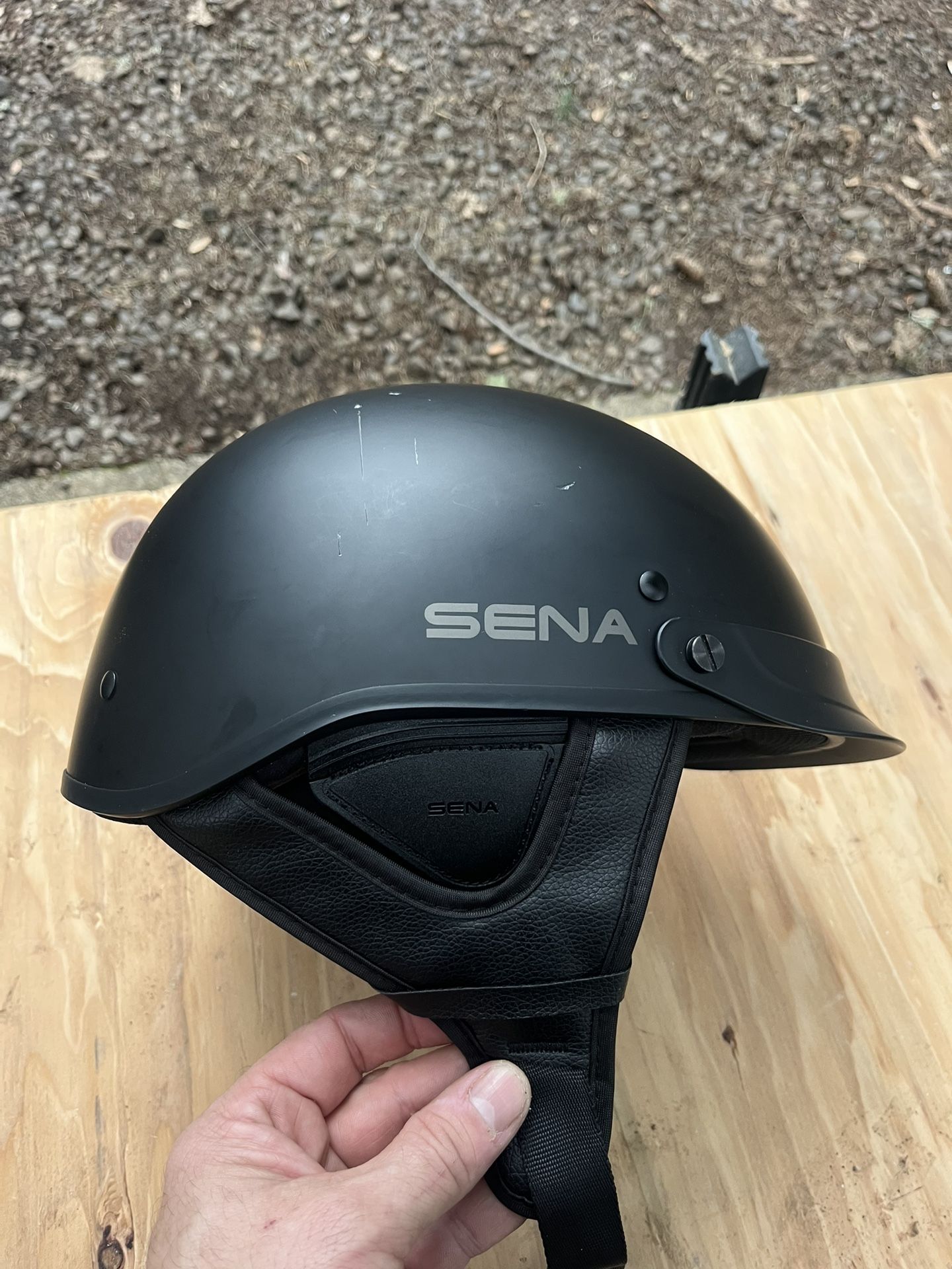 Helmet With Integrated SENA Comms
