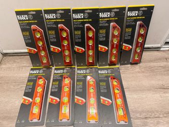 Klein Tools Billet Aluminum Torpedo Level – Lot of 9