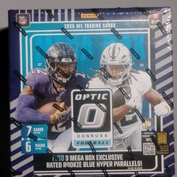 🔥 2-Box Bundle – 2025 Panini Donruss Optic NFL Mega Boxes | LAST EVER OPTIC MEGA | Guaranteed Autos | Sealed