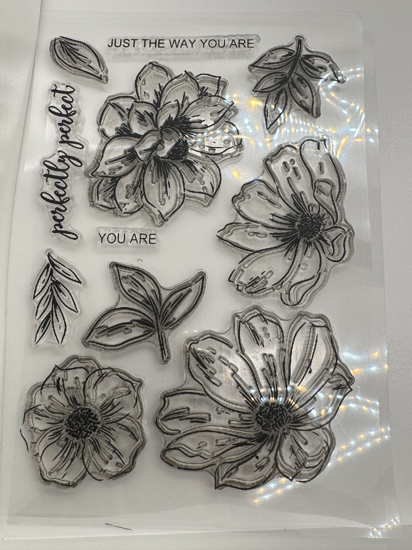 Perfectly Perfect Floral Stamp