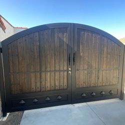Iron Wood Doors