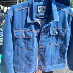 Man's and Ladies blue Jean jacket 