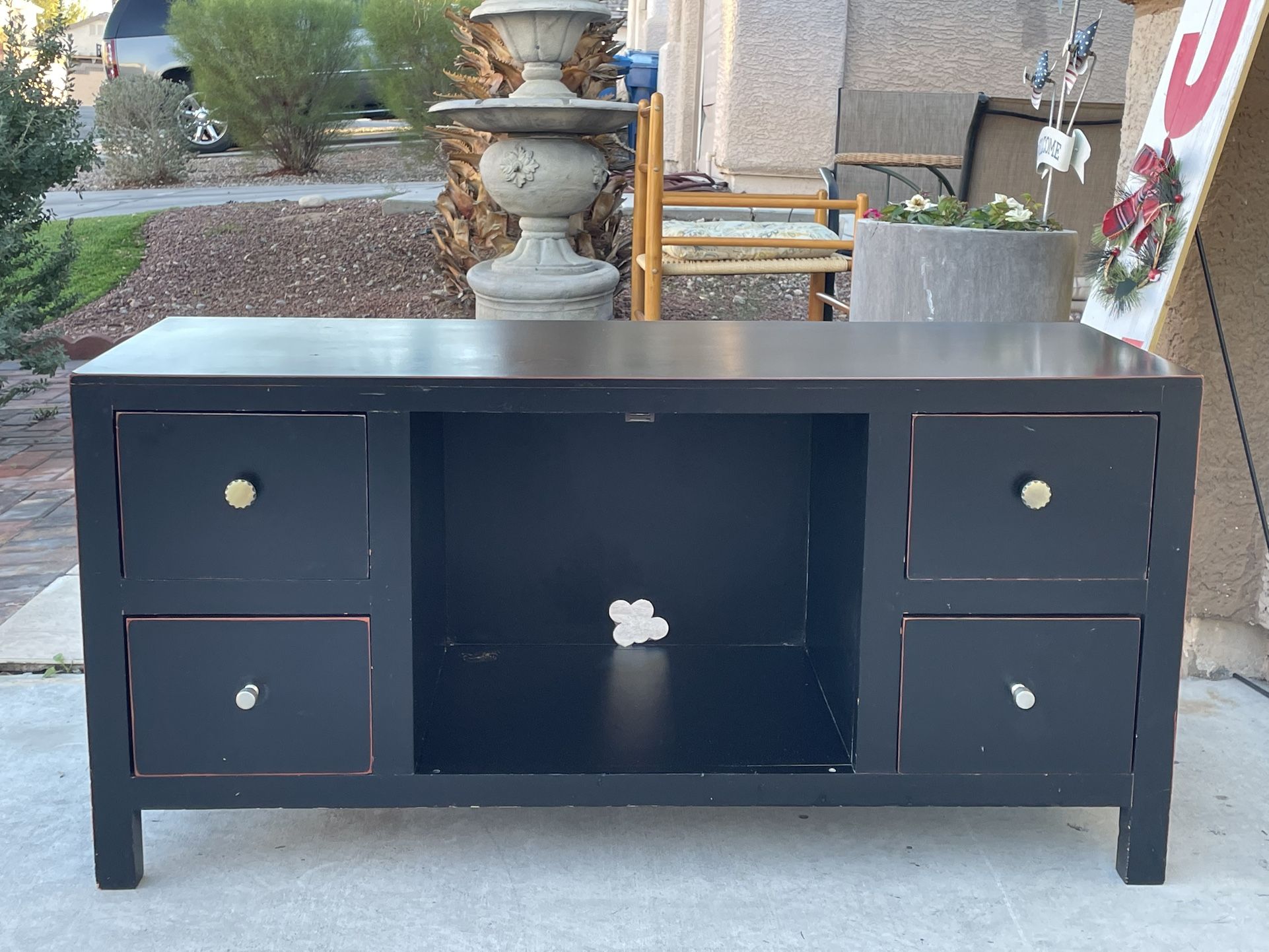 Tv Stand Entertainment From Hobby Lobby H22 W42 D15 Hold 50 Inch TV