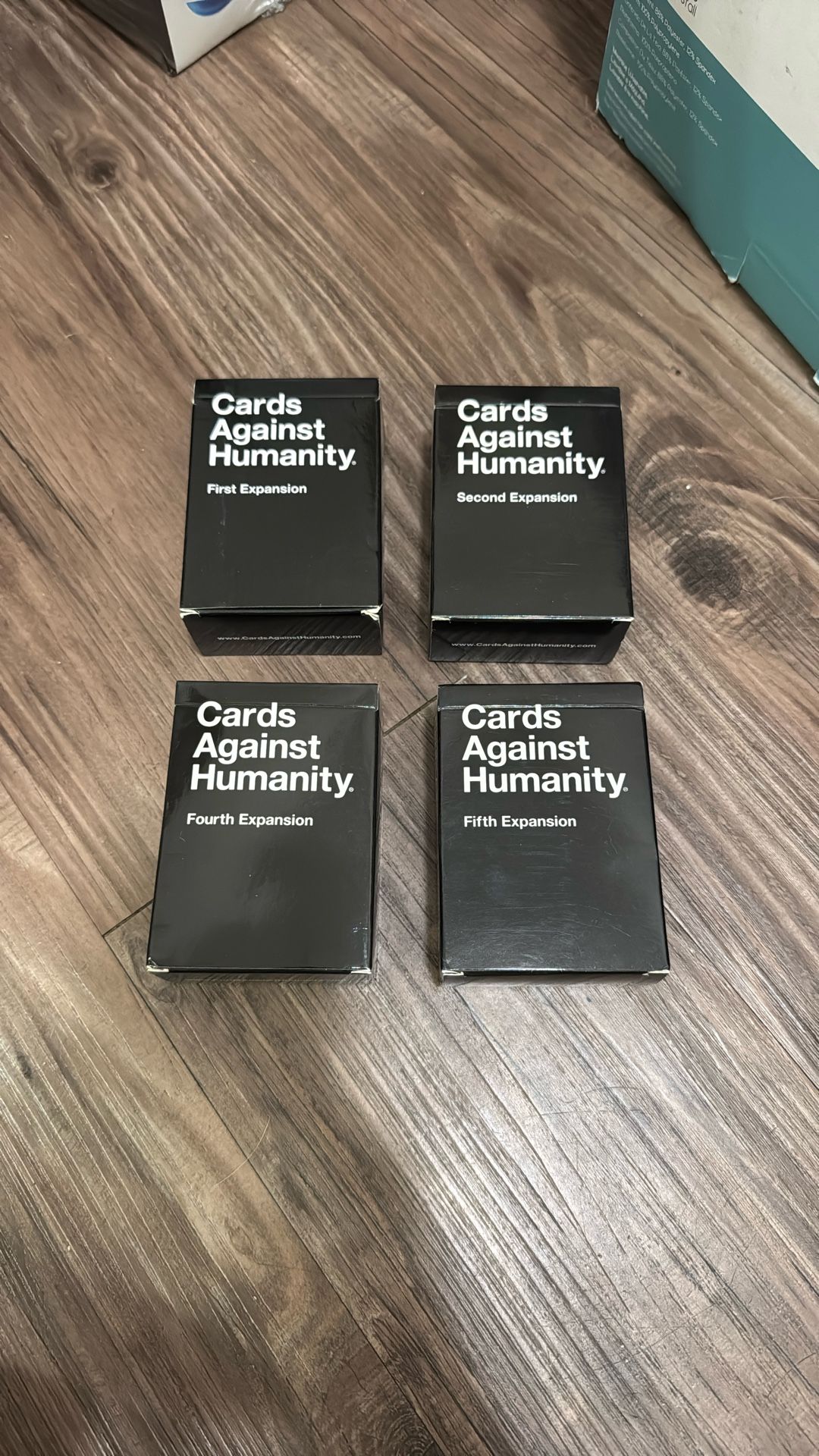 Cards Against Humanity 1, 2, 4, 5