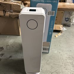GermGuardian Air Purifier for Home, Large Rooms, H13 HEPA Filter, Removes Dust, Allergens, Smoke, Pollen, Odors, Mold, UV-C Light Helps Reduce Germs, 