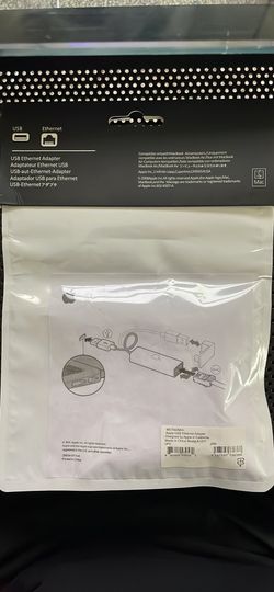 Apple USB Ethernet adapter 