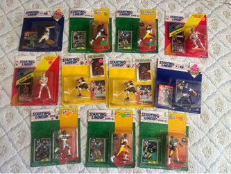 15 vintage sports figures collectibles shaq, bird