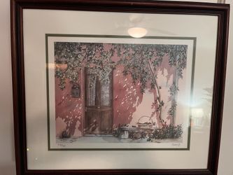 Springtime Limited Art Lithograph By Pomm Hepner