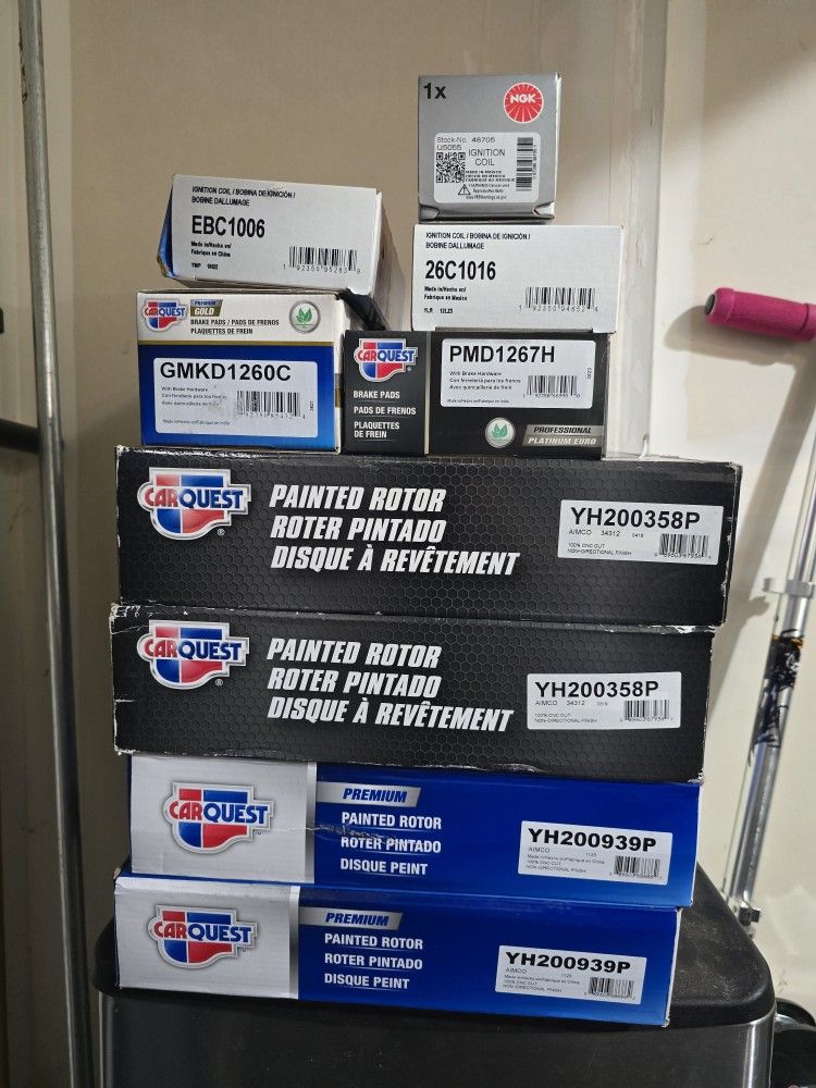 New Brakes, Rotors And Coils