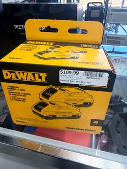 Dewalt batteries brand new
