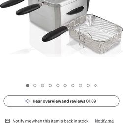 Deep fryer brand new in box