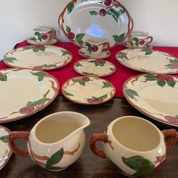 Franciscan Apple Earthenware USA 18- Pieces See More Pictures & Description 