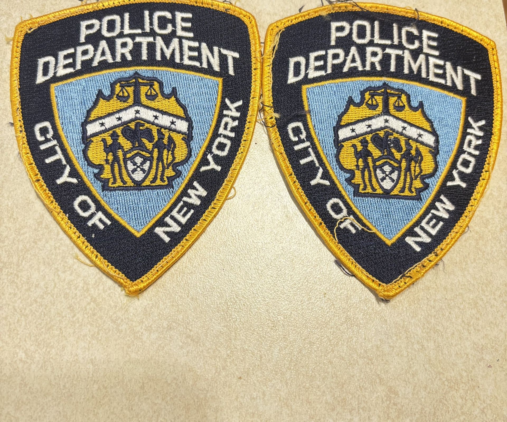 2 Police Patches