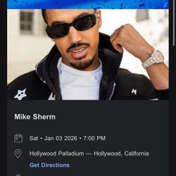 discounted mike sherm ticket
